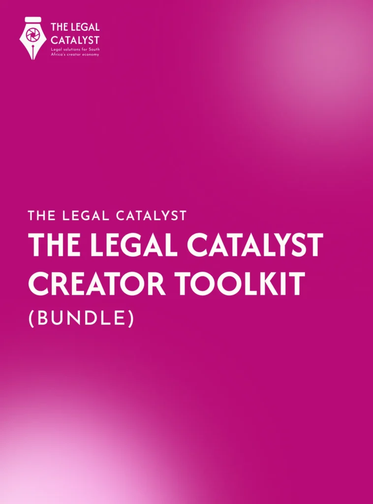 a cover for the legal catalyst creator toolkit template